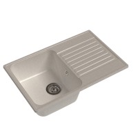 Кухонная мойка GranFest QUARZ ECO-78 белый