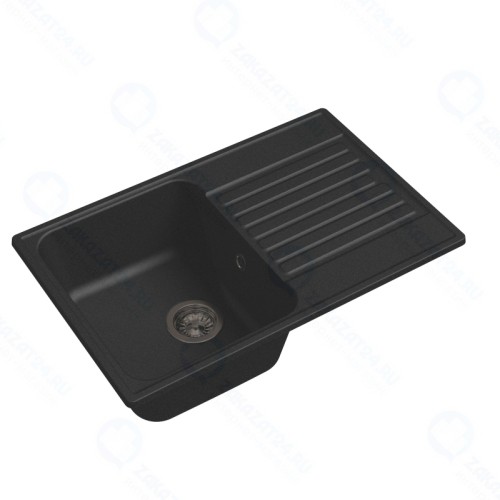 Кухонная мойка GranFest QUARZ ECO-78 черный