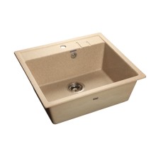 Кухонная мойка GranFest Quadro Q-560L песочный Кухонная мойка GranFest Quadro Q-560L песочный
