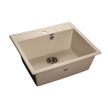 Кухонная мойка GranFest Quadro Q-560 белый Кухонная мойка GranFest Quadro Q-560 белый