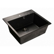 Кухонная мойка GranFest Quadro Q-560 чёрный Кухонная мойка GranFest Quadro Q-560 чёрный