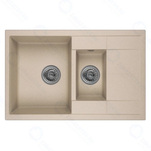 Кухонная мойка GRANULA GR-7802 775*495 мм песок