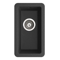 Кухонная мойка IDDIS Tanto Granucryl TU1B261i87, для подстольного монтажа, цвет черный