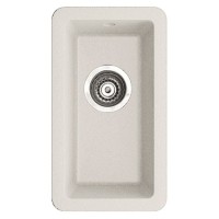 Кухонная мойка IDDIS Tanto Granucryl TU1W261i87, для подстольного монтажа, цвет белый
