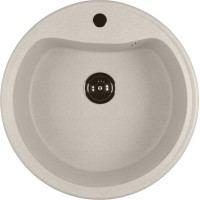 Мойкa MIXLINE ML-GM09 круглая, белая