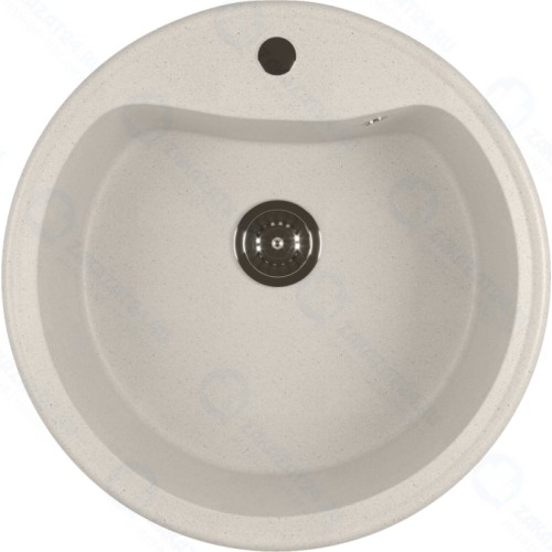 Мойкa MIXLINE 533495 ML-GM09 круглая белая