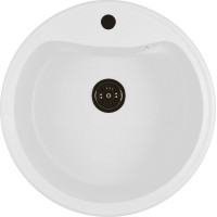 Мойкa MIXLINE ML-GM09 круглая, молоко