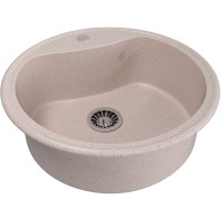 Мойкa MIXLINE ML-GM09 круглая, песочная