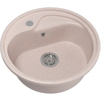 Мойкa MIXLINE 525060 ML-GM10 круглая песочная