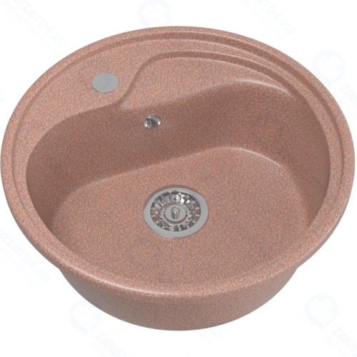 Мойкa MIXLINE 525065 ML-GM10 круглая терракотовая