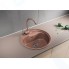 Мойкa MIXLINE 525065 ML-GM10 круглая терракотовая