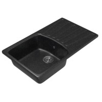 Мойка MIXLINE 525159 ML-GM20 с крылом черная