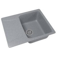 Мойка MIXLINE 525211 ML-GM26 с крылом темно-серая