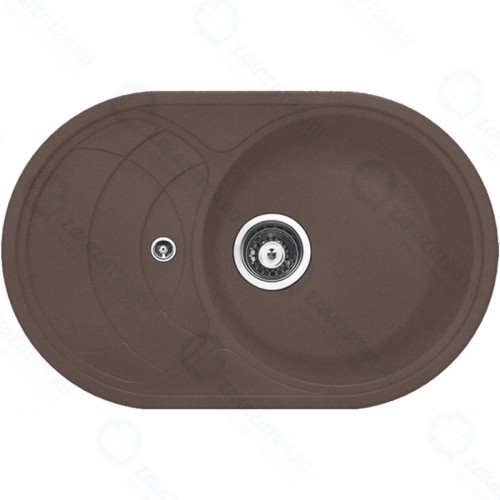 Кухонная мойка TopZero Alla Chocolate 780x500-93