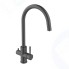 Смеситель для кухни Agger Zest A0700744 с каналом питьевой воды, матовый черный