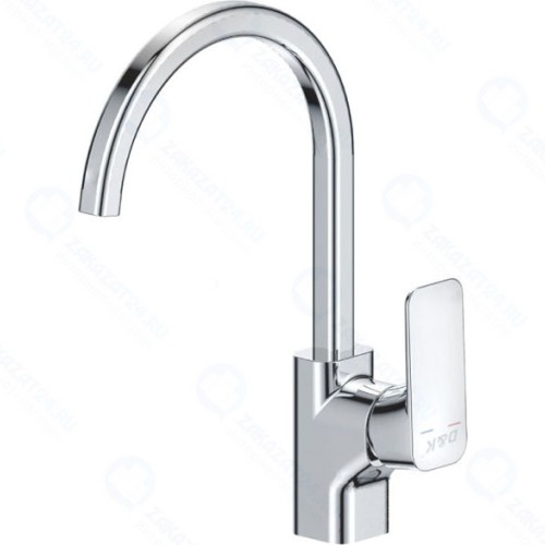 Смеситель для кухни D&K Berlin.Freie DA1432401 высокий хром