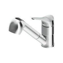 Cмеситель для кухни с вытяжным изливом Dorff Ultra D5000000 хром