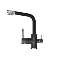 Смеситель для кухонной мойки EMAR 3003N.7 Антрацит, под фильтр