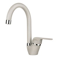 Смеситель для кухонной мойки GRANULA GR-1024, базальт