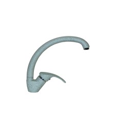 Смеситель для кухни MIXLINE ML-GS02 310 серый высокий излив Смеситель для кухни MIXLINE ML-GS02 310 серый высокий излив