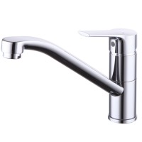 Смеситель для кухни SMARTSANT Смарт-Рокет SM323501AA, поворотный излив, хром