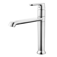 Смеситель для кухни SMARTSANT Смарт Афалина SM233501AA, высокий поворотный излив 209 мм, хром