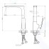 Смеситель для кухни с высоким изливом TOKITO TOK-FUJ-1013