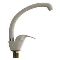 Смеситель для кухни ZOX ZX-GS01 песочный высокий излив