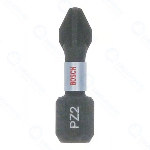 Бита Bosch Impact Control 25 мм PZ2 TicTac, 25 шт.