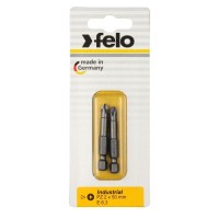 Биты Felo 02102536, PZ 2X50, 2 шт в блистере