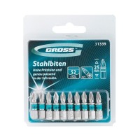 Биты GROSS 11339, PZ1x25, 10 шт.