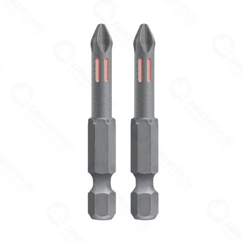 Биты KWB 122052, PH2, TORSION, 50 мм, 2шт