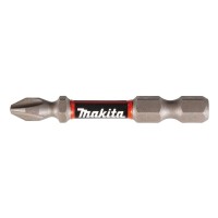 Бита Makita Рh2, хв-6-ти гран 1\4", 50мм,2шт, для дер, Impact Gold, для уд шуруповертов