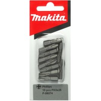 Бита Makita Рh3, хв-6-ти гран 1\4", 25мм,10шт