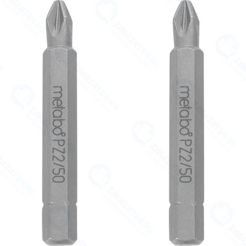 Бита Metabo Classic Pozidrive 2 x50 мм, 2шт. (631532000)