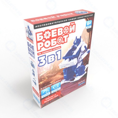 Конструктор ND PLAY 277375 Боевой робот 3 в 1