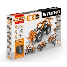 Конструктор ENGINO 5030 Inventor Набор 50 моделей с мотором Конструктор ENGINO 5030 Inventor Набор 50 моделей с мотором