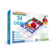Электронный конструктор ЗНАТОК 70819 "34 схемы"