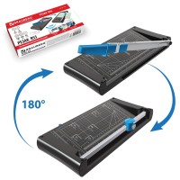 Резак сабельный+роликовый Резак сабельный+роликовый Brauberg RS5, А4, 5 л., 3 в 1, длина реза 320 мм