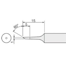 Жало для паяльника Goot PX-60RT-1CR Жало для паяльника Goot PX-60RT-1CR