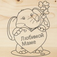 Доска для выжигания REXANT 1 шт. «Поздравление»