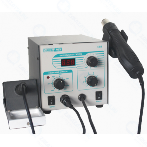 Паяльная станция Quick 705 ESD 2 в 1