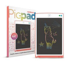 Планшет для рисования с ЖК-экраном НАЗАД К ИСТОКАМ Pic-Pad Rainbow Color, розовый PPPINK