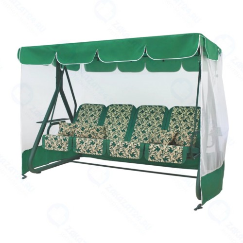 Качели садовые Дефа Люси зеленые