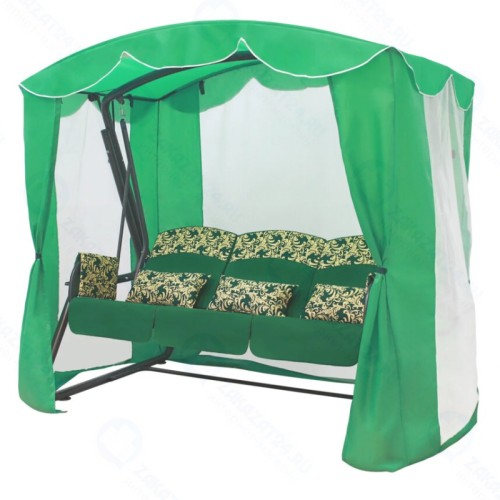 Качели садовые трехместные 