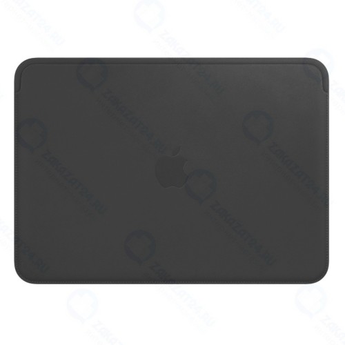 Чехол Apple Leather Sleeve for 12-inch MacBook Black (MTEG2ZM/A)
