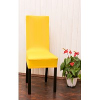 Чехол на стул LuxAlto Jersey 160 gsm (W003), желтый