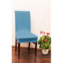 Чехол на стул LuxAlto Jersey 160 gsm (W003), светло-синий