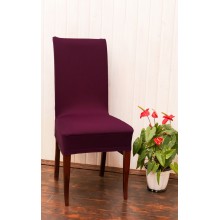 Чехол на стул LuxAlto Jersey 160 gsm (W003), темно-бордовый