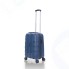 Чемодан CAP POLO'S by Delvento, полипропилен, 4 колеса AL34-PDB4, размер S (35 л), темно-синий